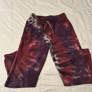 Chaser Burgundy Jogger Pants